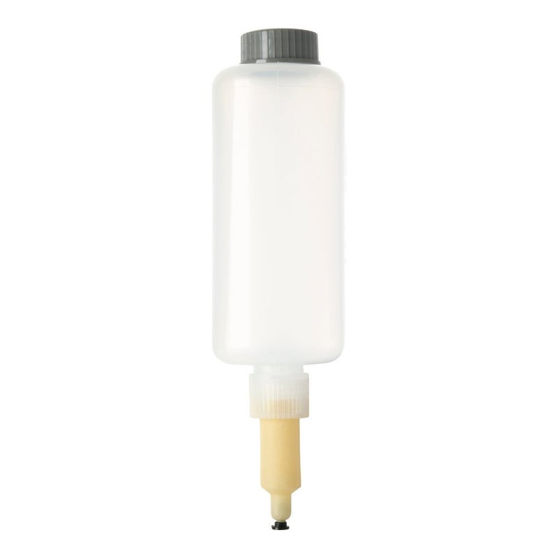 EZPULL Single Wall Mounted Shampoo Soap Shower Dispensers with 1x350ml Refillable Bottles, Silver - Image 4
